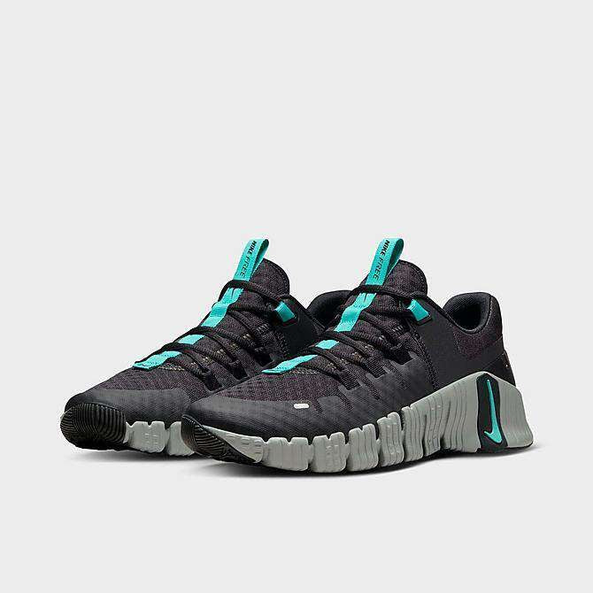 NIKE FREE METACON 5 TRAINERS - BLACK / TEAL