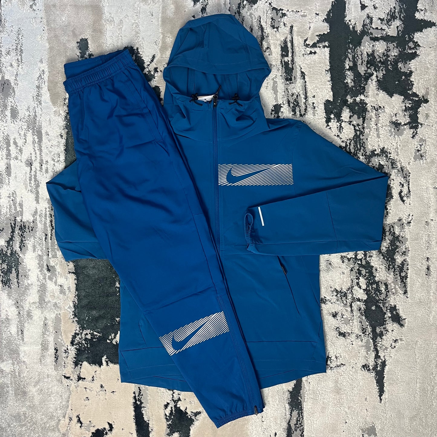 NIKE PERFORMANCE RUNNING FLASH TRACKSUIT - BLUE