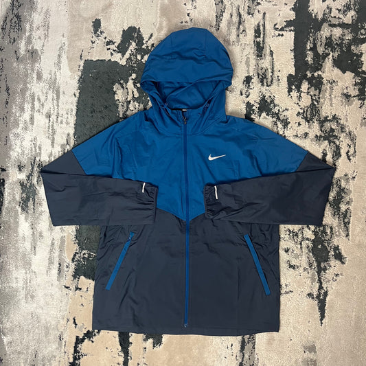 NIKE REPEL WINDBREAKER- BLUE