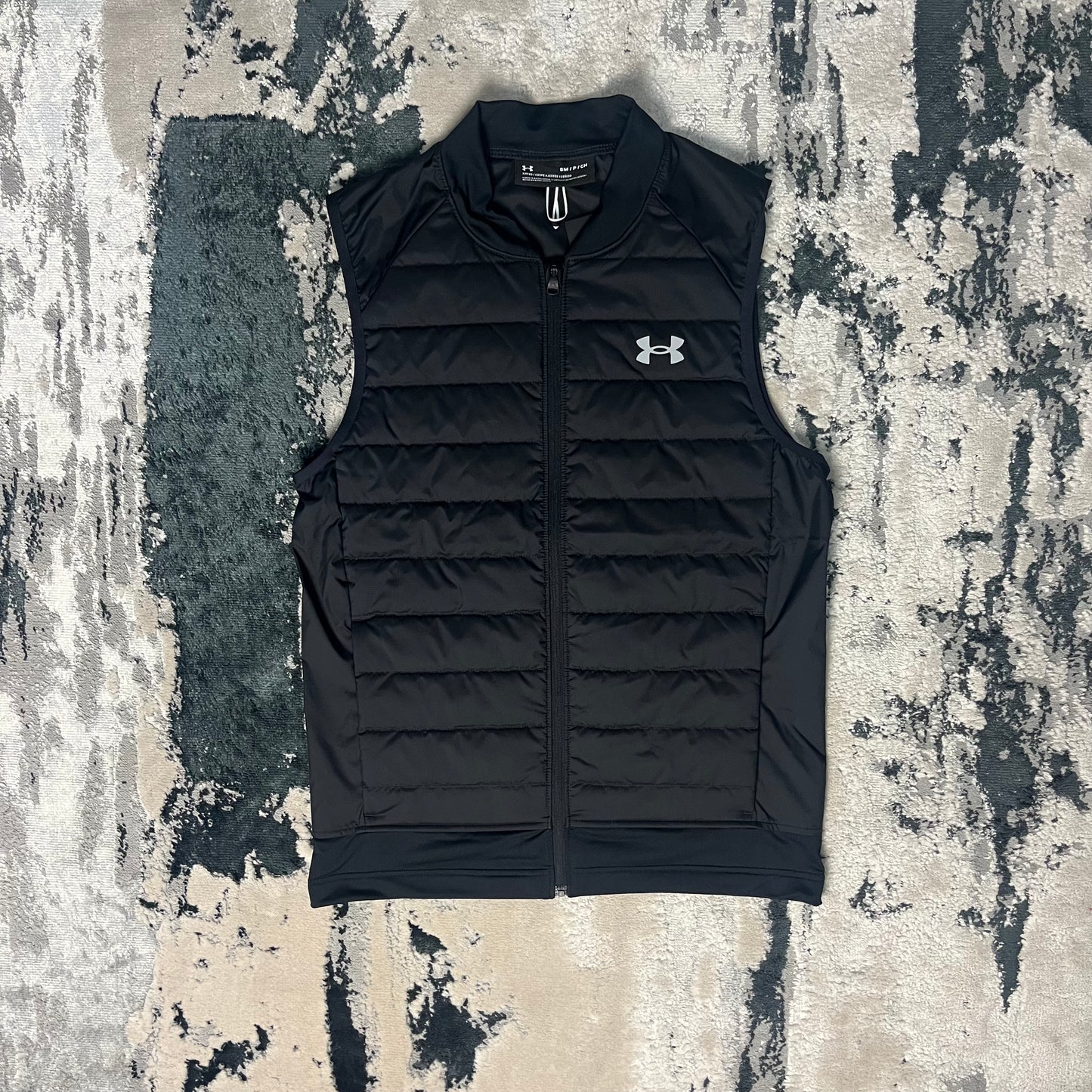 UNDER ARMOUR STORM RUN INSULATE VEST GILET - BLACK