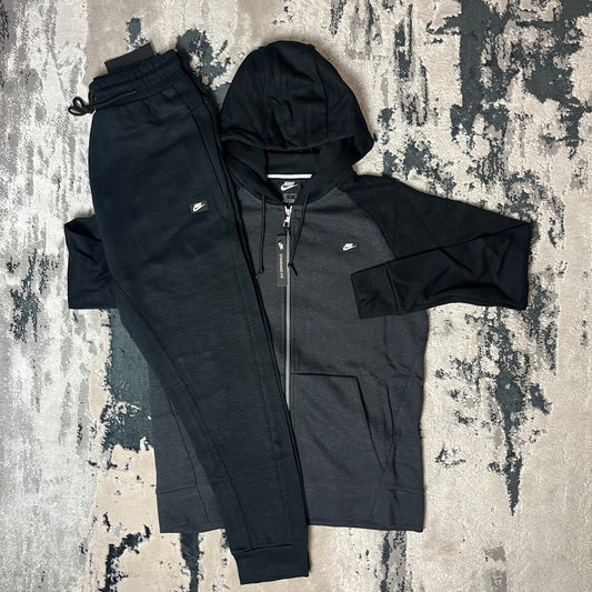 NIKE SPORTSWEAR TRACKSUIT - BLACK / GREY