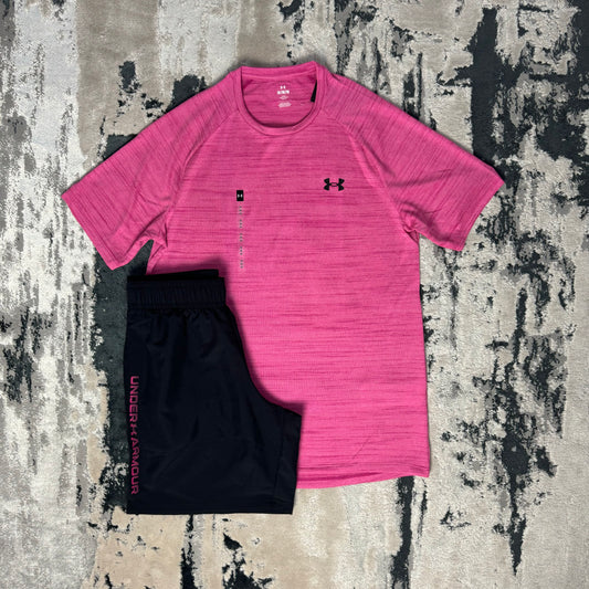 UNDER ARMOUR TECH 2.0 SET - HYPER PINK