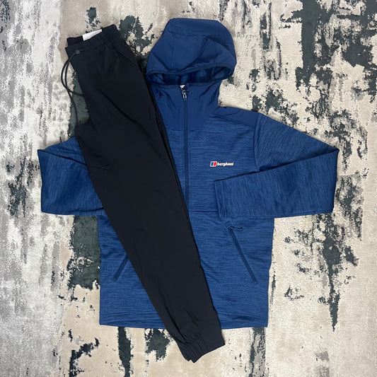 BERGHAUS THRASKI HOODED TRACKSUIT - BLUE