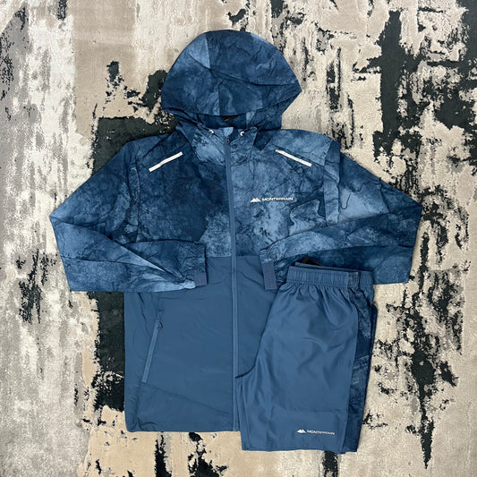 MONTERRAIN GLACIER WINDBREAKER SET - BLUE