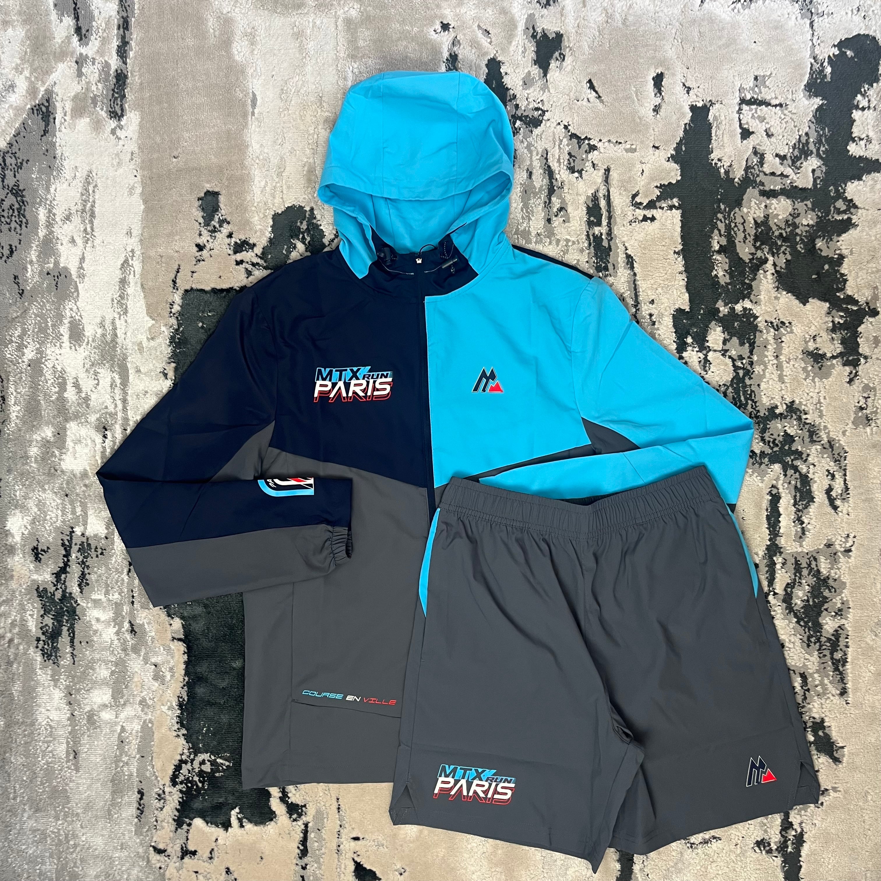 MONTIREX RUN CITY WINDBREAKER SET - GREY / BLUE – ACTIVE TRENDZ LTD