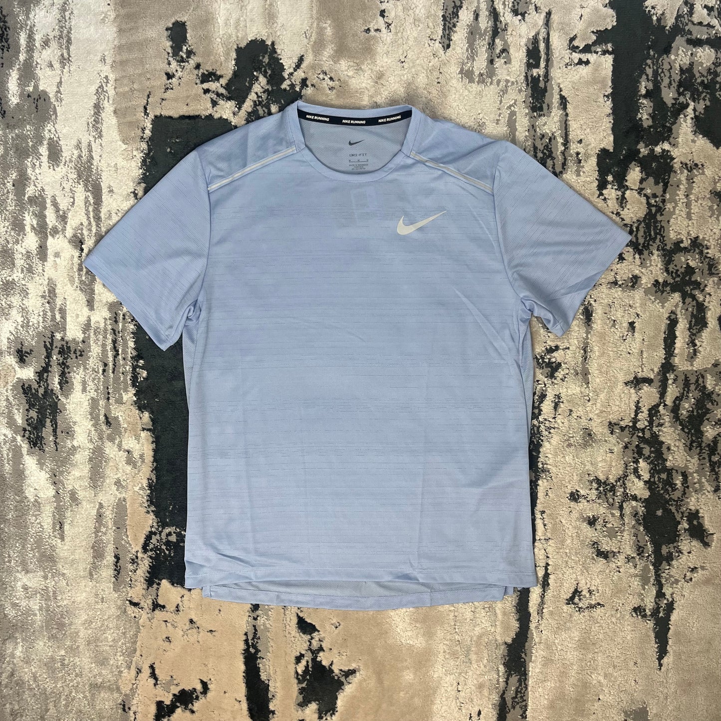 NIKE DRI FIT MILER 1.0 T SHIRT - LIGHT BLUE