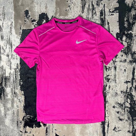 NIKE MILER 1.0 T SHIRT - HYPER PINK