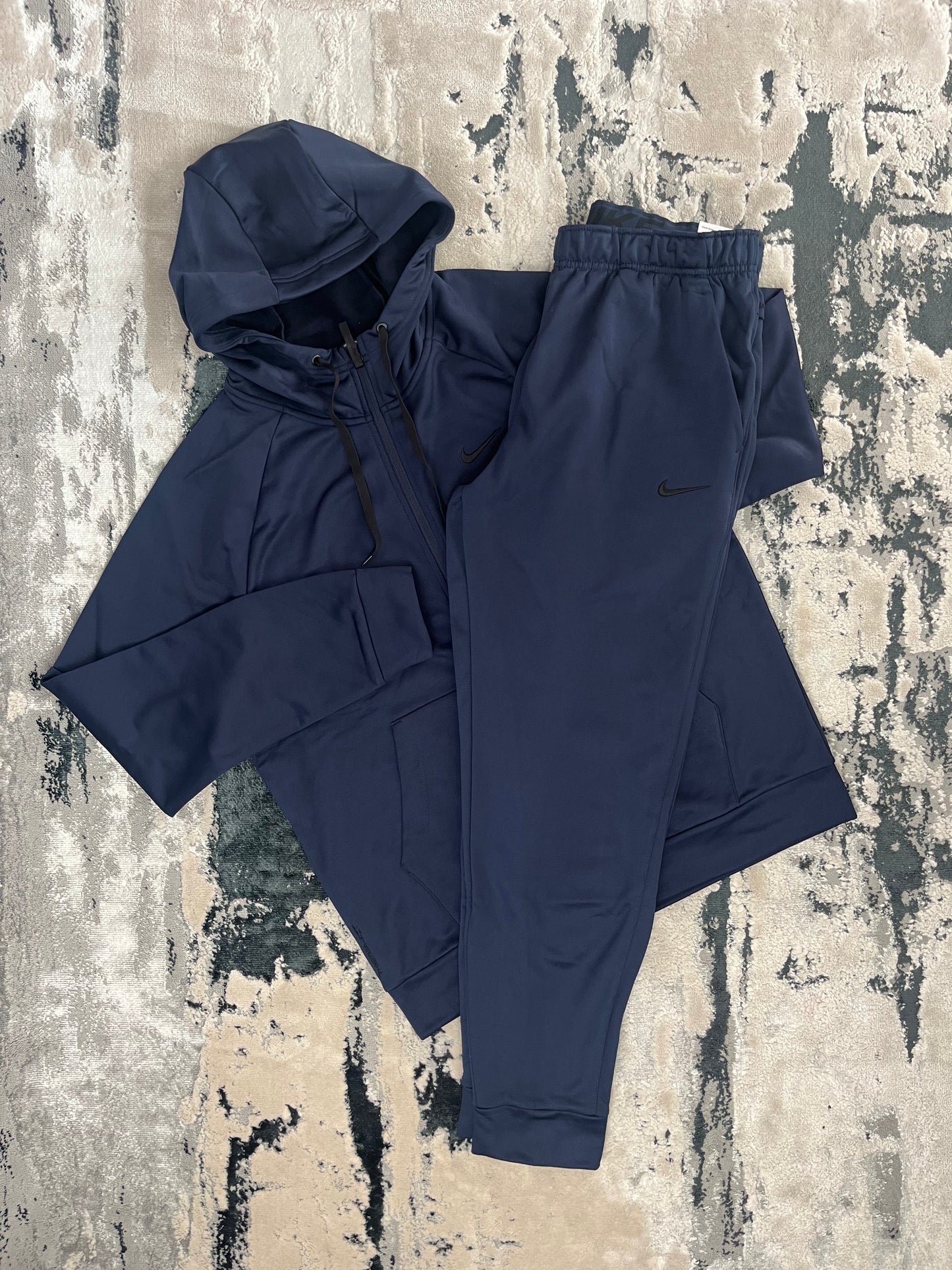 NIKE DRI FIT THERMAL TRACKSUIT - NAVY