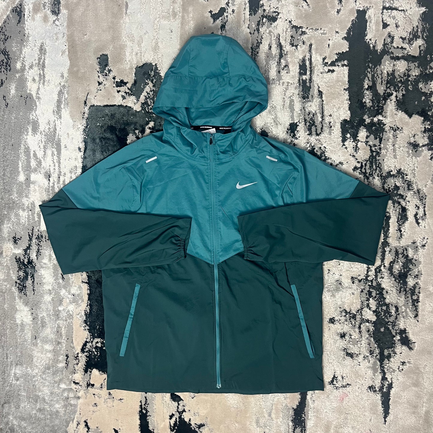 NIKE REPEL WINDBREAKER - TEAL