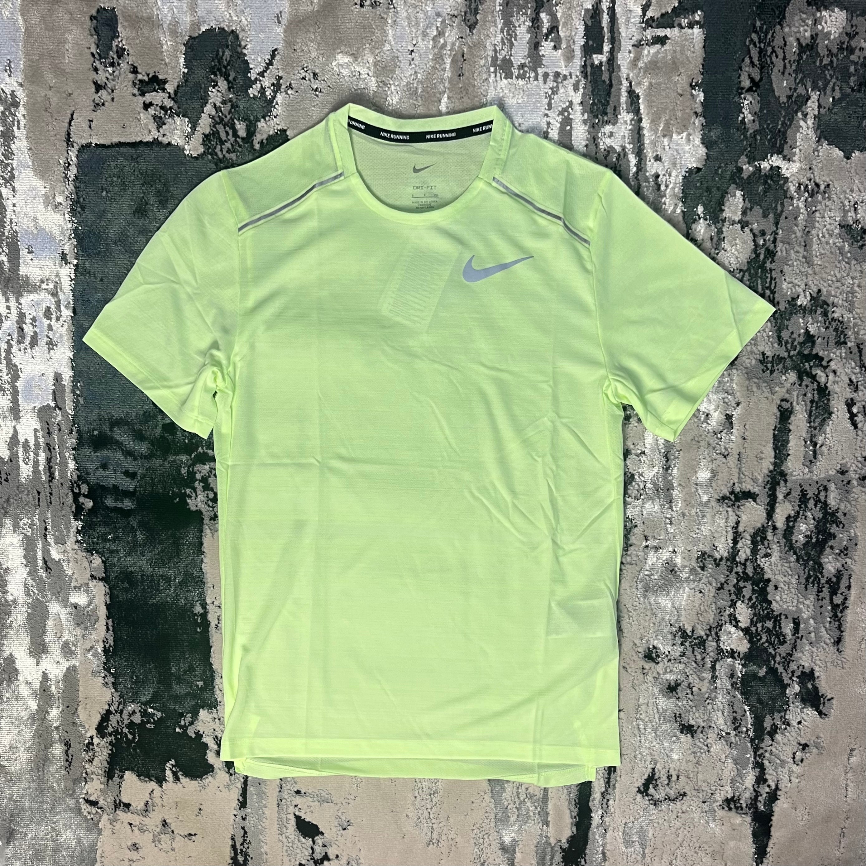 Lime green and grey nike outlet shirt